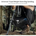 Miniatyrbillede 5 af 5: Tripod Vægt Sandbag Sort Holdbar Tripod Stenpose Universal Li