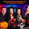 Miniatyrbilde 4 av 5: 1 stk. Svart dag for de døde-hodebånd, Halloween gotisk hodeplagg Ro