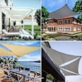 Miniatyrbild 2 av 5: Sun Sail, Waterproof Shade Sail, Triangular Shade Sail Rectangula