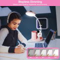 Miniatyrbillede 3 af 5: 5W børnebordlampe, trådløs dæmpbar genopladelig bordlampe med