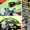 Miniatyrbillede 4 af 5: Cykelkranktrækker værktøj cykelreparation kranktrækker Shimano Mtb Cr