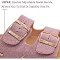 Miniatyrbilde 4 av 4: Suede Mule Sandal Sko Kvinner Plattform Kork Tøfler