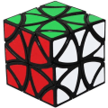 Miniatyrbillede 1 af 5: Rubiks terning 12 akse Uregelmæssig Rubiks terning Sort (Blomster Rubiks