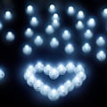Pikkukuva 1 / 5: 100 kpl pallo mini pyöreä LED-ilmapallovalo, paperilyhtyyn
