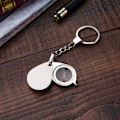 Miniatyrbilde 4 av 4: 1 stk. nøkkelring forstørrelsesglass 5x lommeforstørrelsesglass liten sammenleggbar H
