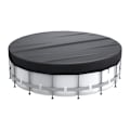 Miniatyrbillede 1 af 5: 4-sæsoners poolcover til overjordisk rund pool, diameter 366 cm