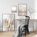 Miniatyrbillede 2 af 5: Sæt med 3 vægplakater, 30 x 40 cm Elegant, til stue, soveværelse