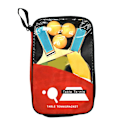 Pikkukuva 1 / 4: Pöytätennismaila, lyhyt lyönti Punainen ping pong -setti kaksinkertainen