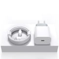 Miniatyrbilde 1 av 5: iPhone hurtiglader USB-C 20W strømadapter med 2m kabel