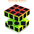 Miniatyrbillede 5 af 5: Magisk terning, 3x3x3 Speed ​​Smooth Easy Rotate Magic Speed ​​Cube fo
