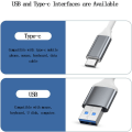 Pikkukuva 2 / 5: 4-porttinen USB 3.0 -keskitin 5 Gbps:n huippunopeudella, Type-C-jakaja USB-keskitin