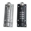 Miniatyrbild 4 av 5: Silver Slide Code Dörrlås - Metall Dörrlås, 4-siffrig Kombinatio
