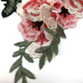 Miniatyrbillede 4 af 4: 1 par sy applikationer stryg på applikation DIY broderi patch Emb