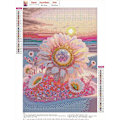 Pikkukuva 3 / 5: (41) 3 kappaletta DIY Diamond Painting  Joulusetti, 5D Joulu Kirjonta