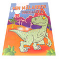 Miniatyrbillede 1 af 2: Min malebog Dinosaurer Multicolor