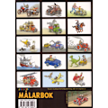 Miniatyrbillede 2 af 2: Jan Lööf Malebog Multicolor