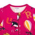 Miniatyrbillede 3 af 3: Moomin Butterfly pyjamas anilin Cerise 92