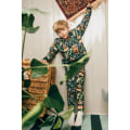 Miniatyrbild 2 av 2: MA-IA FAMILY Kurre-leggings mörkblå MultiColor 98