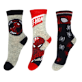 Pikkukuva 2 / 2: 3 kpl Spider-Man-sukat harmaa/sininen MultiColor 31/34