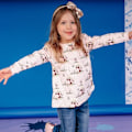 Miniatyrbillede 2 af 3: EMIL I LÖNNEBERGA Dragonfly sweater pink 110 cl Light pink
