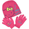 Pikkukuva 3 / 6: Hello Kitty hattu + lapaset Black 54 cm Svart