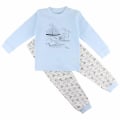 Pikkukuva 1 / 2: 2-osainen pyjama veneillä, Fixoni LightBlue 80