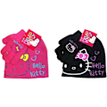 Pikkukuva 1 / 6: Hello Kitty hattu + lapaset Black 54 cm Svart