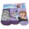 Pikkukuva 2 / 3: Frozen/Frost 3-pack nilkkasukat MultiColor 31/34 Lila/grå/Vit