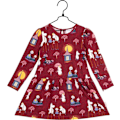 Pikkukuva 1 / 2: Muumi Flood mekko WineRed 92