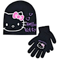 Miniatyrbild 6 av 6: Hello Kitty mössa + vantar Black 52 cm Svart
