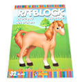 Pikkukuva 1 / 3: Piirustuslehtiö, hevonen tarroilla Multicolor