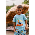 Miniatyrbillede 2 af 2: Moomin Sunbather t-shirt lyseblå LightBlue 92