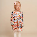 Pikkukuva 3 / 4: Ma-ia Family Poppy kjole baby naturhvid MultiColor 86