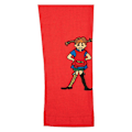 Miniatyrbillede 2 af 2: Pippi Langstrømpe leggings Stripe Red 98