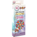 Miniatyrbillede 1 af 3: Diamant maleri nøglering Mandala Multicolor