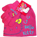 Pikkukuva 2 / 6: Hello Kitty hattu + lapaset Black 54 cm Svart