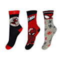 Pikkukuva 2 / 2: 3 kpl Spider-Man-sukat harmaa/sininen/punainen MultiColor 31/34