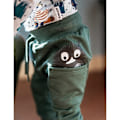 Miniatyrbillede 2 af 5: Moomin Stinky college bukser baby salvie DarkGreen 68
