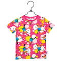 Miniatyrbild 1 av 3: Pippi Långstrump Hjulning-t-shirt anilin Pink 122