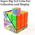 Miniatyrbilde 2 av 4: Jätte 3x3 Speed Cube, Stor 3x3 Kubepuslespill Leke (7 tommer)