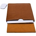 Miniatyrbillede 1 af 3: MacBook Air Taske PU Læder Taske 13 tommer