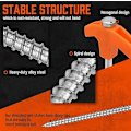 Miniatyrbillede 4 af 5: Hexagonal Luminous Nail Screw In Teltpløkker Jordankre Skru Ind