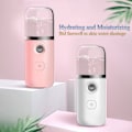 Miniatyrbild 7 av 11: Nano Mist Sprayer Kylare Ansiktsångare VIT white