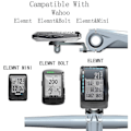 Miniatyrbillede 4 af 4: Wahoo Mount, Out Front Combo Cykelfäste til Wahoo Elemnt, Wahoo Elemnt Bolt, Wahoo Elemnt Mini og Kamera (Wahoo Mount)