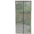 Miniatyrbillede 5 af 5: 140*240cm Myggenet Magnetisk Dørflue Gardin Automatisk Lukning til Balkondør Kælder Dør Terrassedør, Stærkere Magneter, Liminstallation
