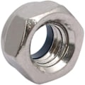 Pikkukuva 3 / 4: 10 kpl Lukkomutteri Vasenkätinen M8x1.25mm Metrinen Kierre 304
