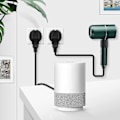 Miniatyrbild 3 av 4: Schuko-kontakt vinklad stickpropp 3-pack, jordad stickpropp med böjskydd, kontakt 250V (16A), strömstickpropp vinklad för utomhusbruk