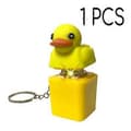 And Legetøjs Nøglering Duckys Nøglering Stresslindring Angstdæmpende Sensorisk Legetøj 1PCS