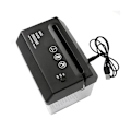 Miniatyrbilde 2 av 5: Bærbar Elektrisk Makuleringsmaskin USB Batteridrevet Dokumentmakulerer Papirkutter Kontor (FMY) Black