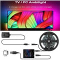 Ambilight LED Strip Lysstripe Bakgrunnsbelysning PC TV 30LEDs/M 4M
